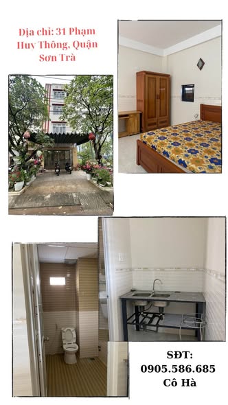 Cho thuê nhà trọ, phòng trọ 31 Phạm Huy Thông