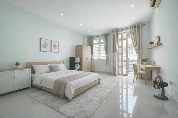 Cho thuê nhà trọ, phòng trọ 2/2C Diệp Minh Châu